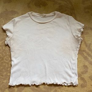 White stylish t-shirt